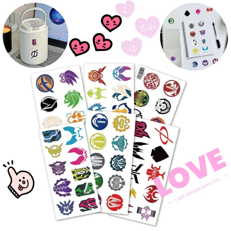 60 Sheets Kamen Rider Logo Sti - Laptop Sleeve 评论和价格
