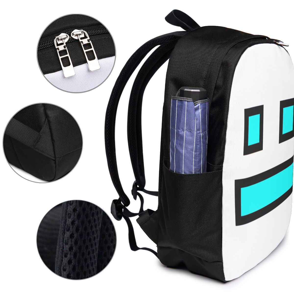Video Game Geometry Dash Backp - Laptop Bag 评论和价格