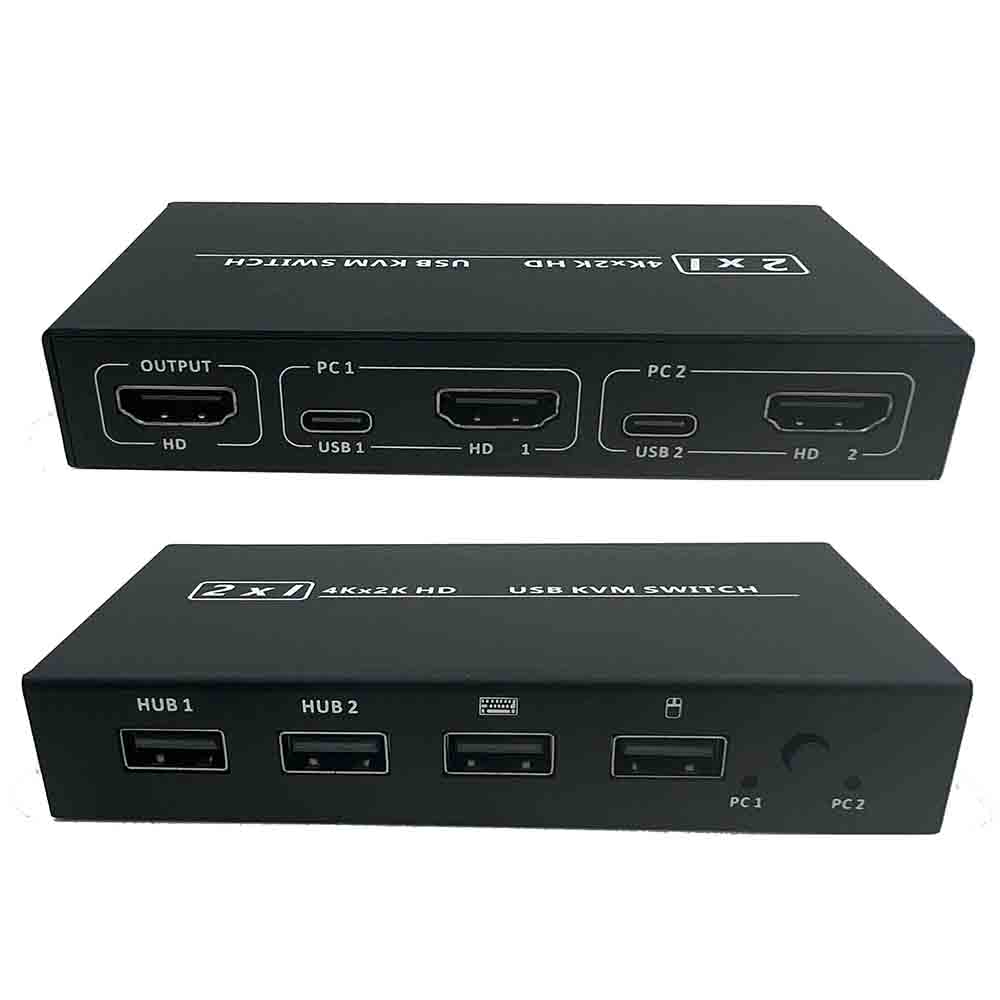 2 In1 Out USB  HDMI-compatible - Hdmi Cable 评论和价格