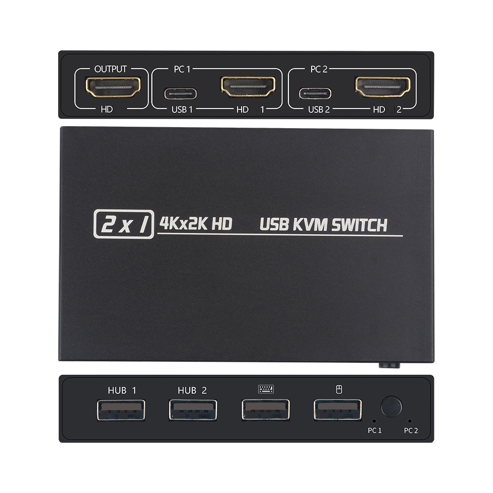 2 In1 Out USB  HDMI-compatible - Hdmi Cable 评论和价格