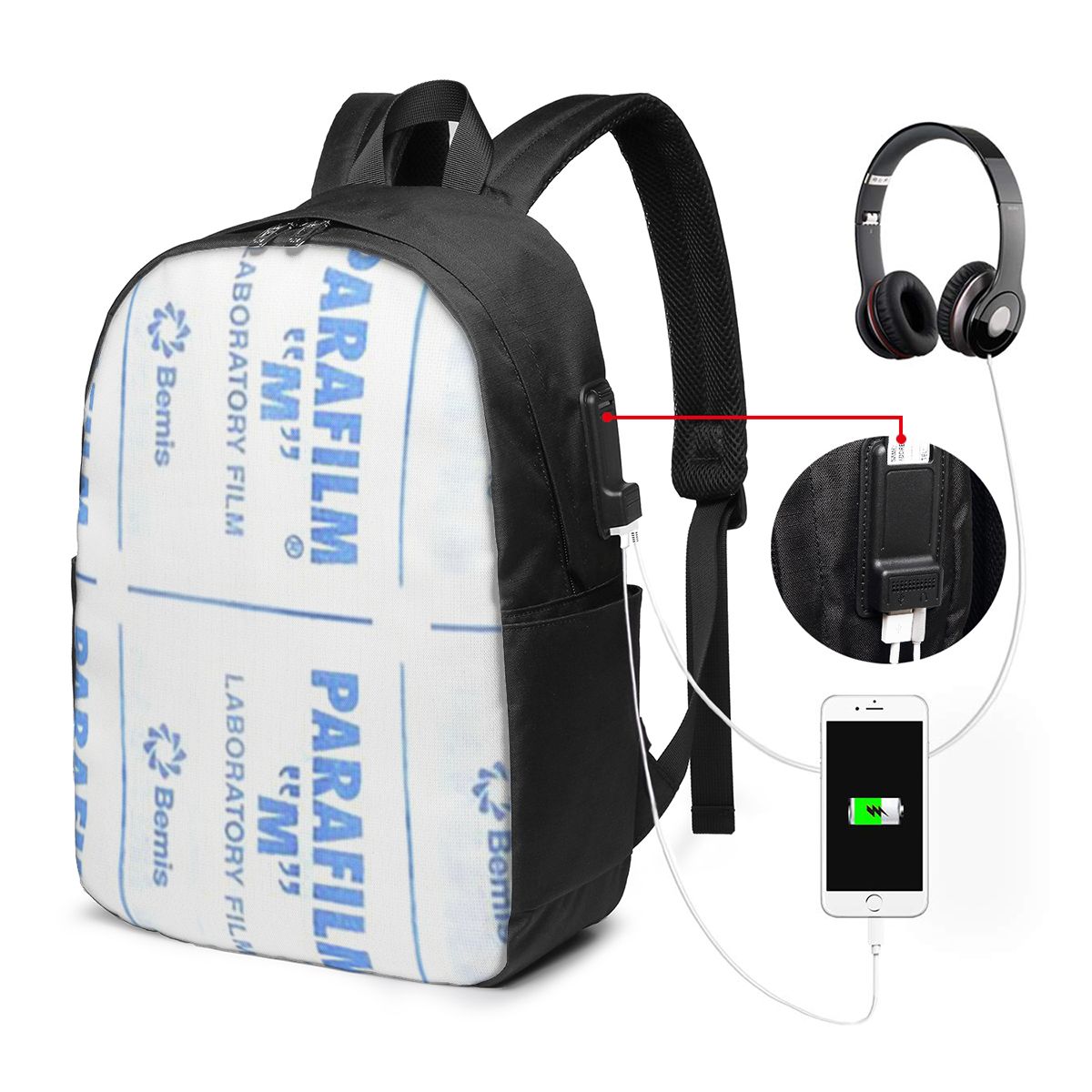 Parafilm Is A Lifesaver Backpa - Laptop Bag 评论和价格