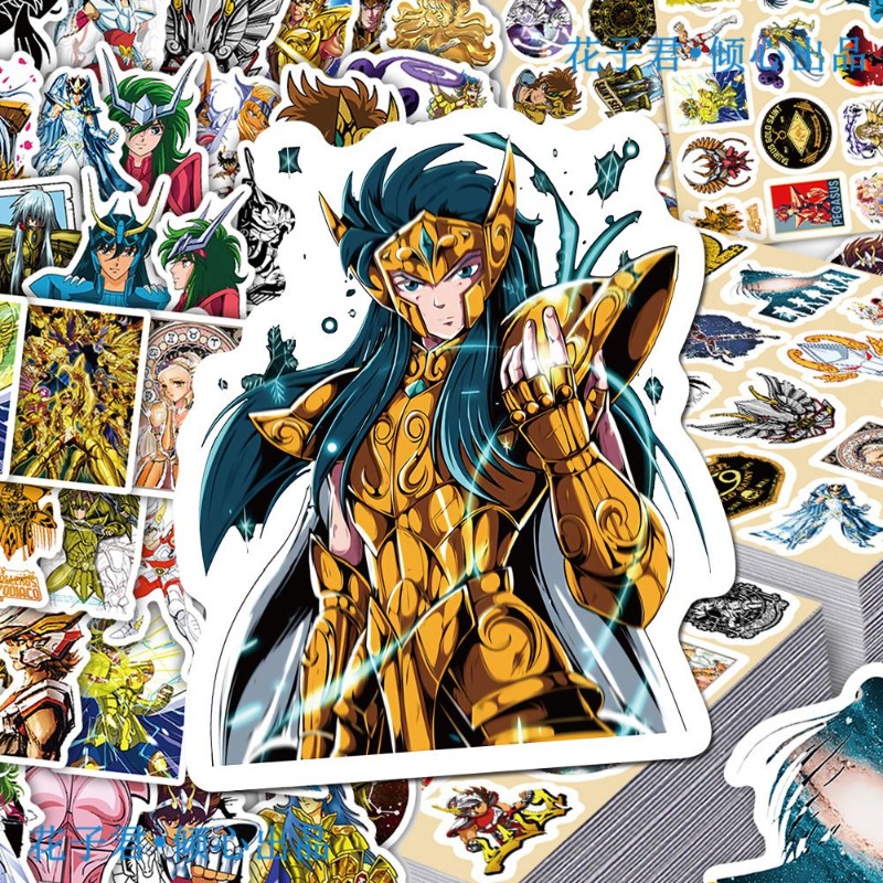101Pcs Saint Seiya Anime Stick - Laptop Original Accessories 评论和价格