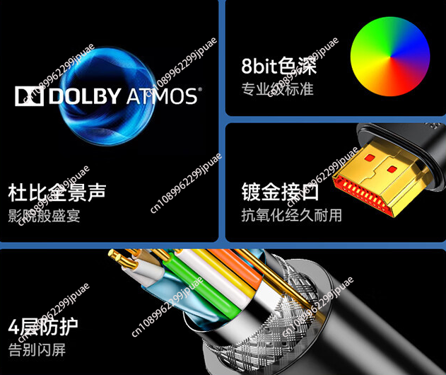 Oxygen Free Copper HDMI IIS Ca - Hdmi Cable 评论和价格