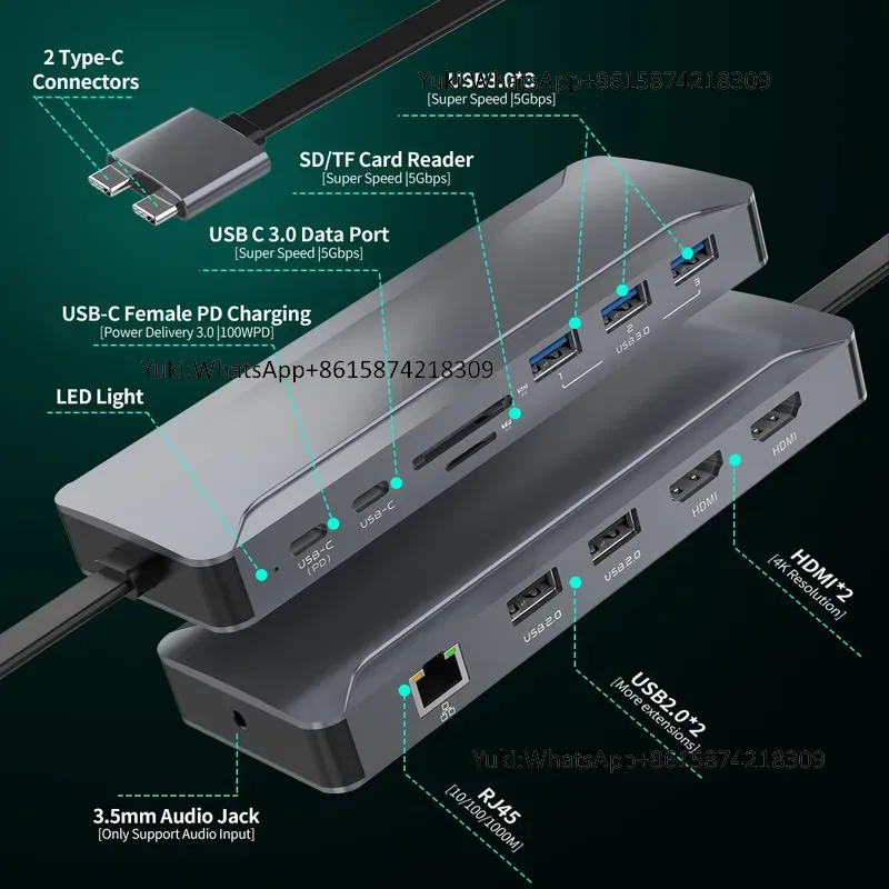Hot Selling Dual Display Scree - Usb C Hub 评论和价格