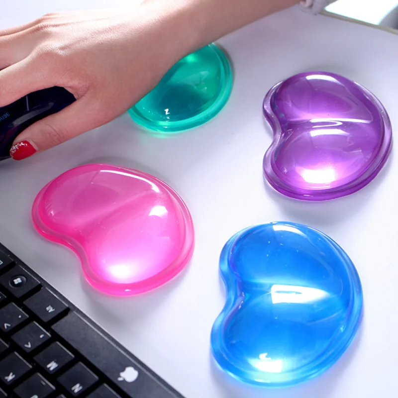 Silicone Gel Wrist Rest Heart- - Laptop Mouse 评论和价格