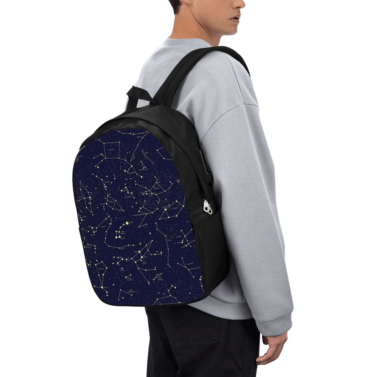 Night Sky Golden Celestial Sta - Laptop Bag 评论和价格