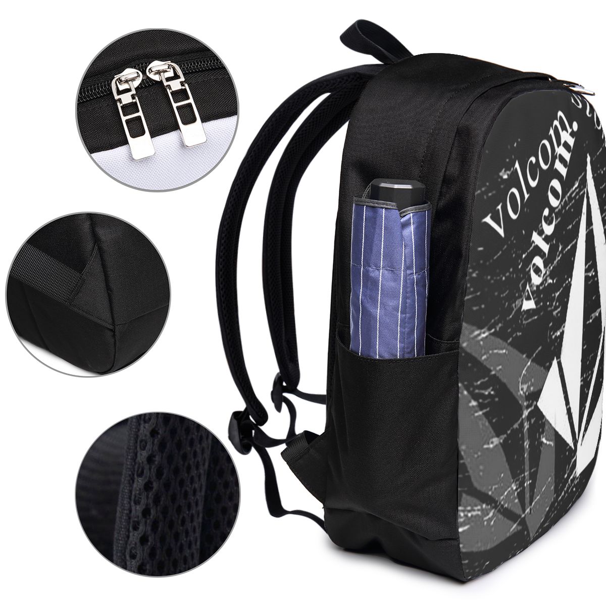 V-Volcom Logo Backpack Travel  - Laptop Bag 评论和价格
