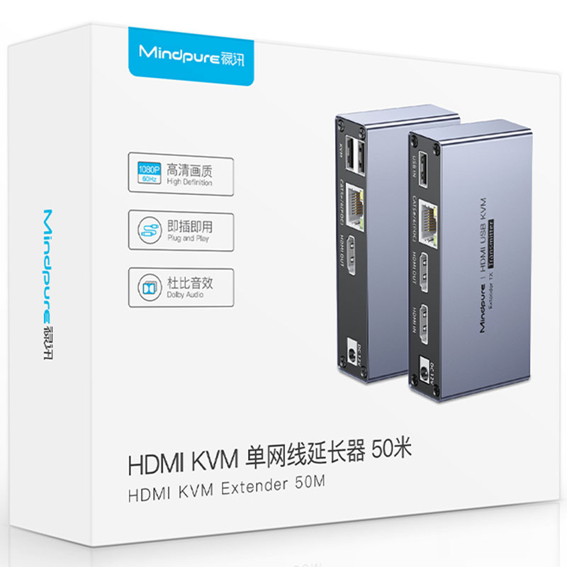 Mindpure 60m HDMI USB KVM Exte - Hdmi Cable 评论和价格